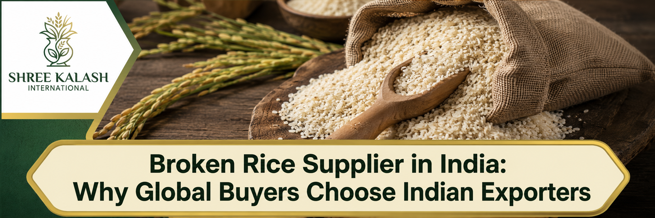 Broken Rice Supplier in India | Exporter & Bulk Supply